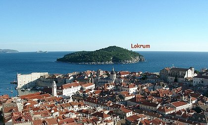 Locrum hinter Dubrovnik