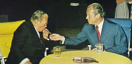 mit Willy Brandt