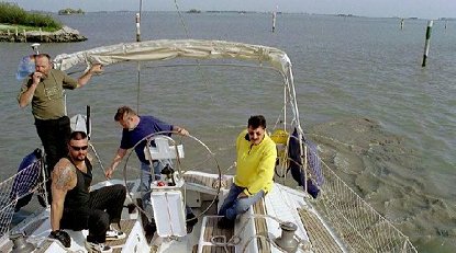 Da vorn wirds tiefer!