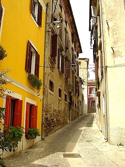 Gassse in Izola