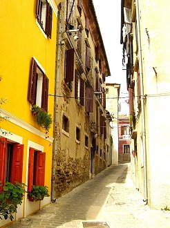 Gasse in Izola