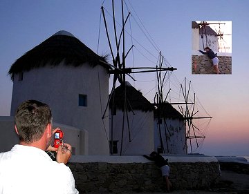 Ingrid in Mykonos