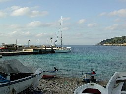 Im Hafen von Tremiti