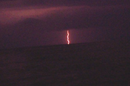 Gewitter vor Stromboli