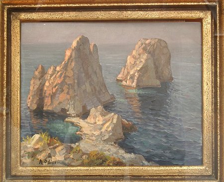 Capri gemalt