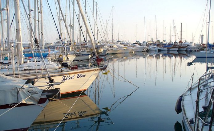 Morgen in der Marina Kemer