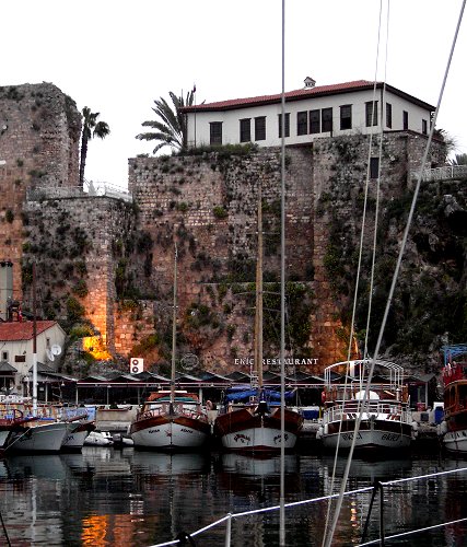 Antalya Stadthafen Morgenstimmung