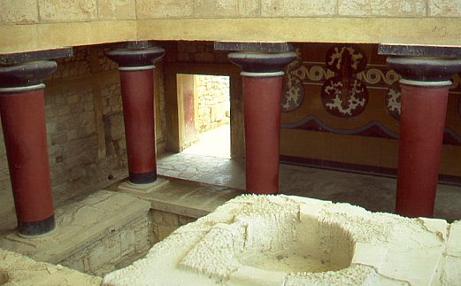 Knossos-Säulen