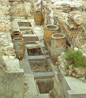 Knossos-Mauern