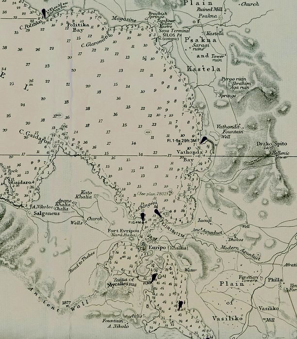 Die berhmte Meeresenge von chalkis!